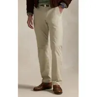 Ralph Lauren para homem. 710687424001 Calça chino Bedford Straight Fit bege (38/32), Casual, Algodão