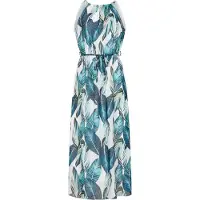 Cloud5ive Vestido ecru / aqua / azul ciano