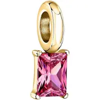 Morellato Ciondolo Placcato Oro Gocce Zirconi Rosa Scz1290 — Ciondolo