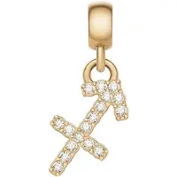 Daniel Wellington Ciondolo Sagittario Cristallo Zodiaco Oro DW00400765 — Ciondolo