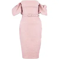 Trendyol Vestido de cocktail cor-de-rosa