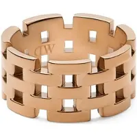 Daniel Wellington Anello 5-Link Bronzo Acciaio Dw0040097 62 Mm — Anello