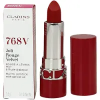 Clarins Batom Matte (Joli Rouge Velvet Matte) 3,5 g - Cor: 768V Morango
