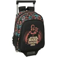 Safta Mochila Com Rodas Mandalorian &amp; Grogu 10l