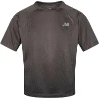 New Balance Camisa funcionais antracite / preto