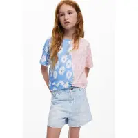 Desigual , Camiseta bicolor, Infantil, AlgodÃO, 5/6