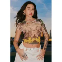 Desigual Camisa mistura de cores