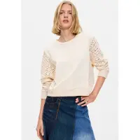 Desigual Pullover branco natural