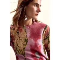 Desigual , suéter desenhado por mr. christian lacroix, Mulher, Vermelho, XS
