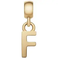 Daniel Wellington Lettera F DW00400489 — Ciondolo Placcato Oro