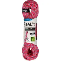 BEAL - Cordas escalada - Cobra II 8.6 mm Golden Dry Fuchsia para Unissexo - Tamanho 60 m - Rosa