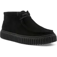Clarks Shoes Sapato com atacadores 'Torhill Hi' preto