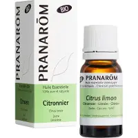 Pranarôm Organic Lemon Peel olio essenziale 10ml