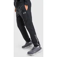 Under Armour Calças de desporto 'Tech Utility' cinzento / preto