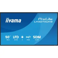 Iiyama Monitor Lh5075uhs-b2ag 50´´