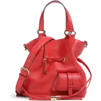 Lancel Malas de tiracolo 'Sac Seau M 1Er Flirt Rouge' vermelho