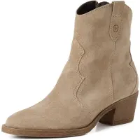 Tamaris Botas de cowboy bege