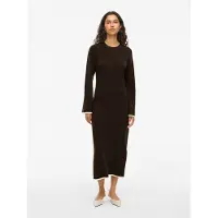 Vila Vestido Longo De Manga Comprida Kerry