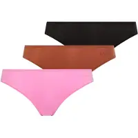 LASCANA Cueca castanho / rosa claro / preto