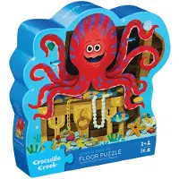 Crocodile Creek Puzzle Octopus Treasure 36 Peças