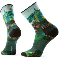 Smartwool Meias Crew Hike Targeted Cushion Trail Trekker Print