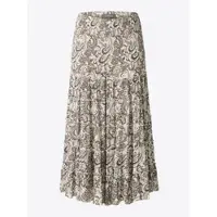 KOROSHI Saia cor-de-rosa / preto / offwhite