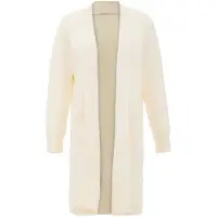 Dreimaster Klassik Casaco de malha branco lã