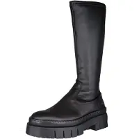 Art para mulher. 119561101003_001 Botas de couro 1956 Nappa preto (40), Plano, Zíper, Casual