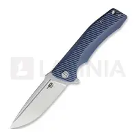 Bestech Navalha Mako - Stonewash + Satin - G10, cinza