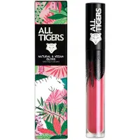 All Tigers Brilho labial natural e vegano com brilho natural Gloss 601 Silence Os Críticos 8ml