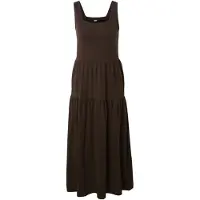 Urban Classics Vestido 'Valance' castanho escuro