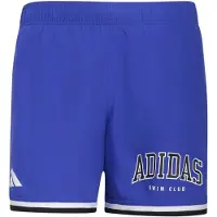 Adidas Calções de banho desportivos 'COLL' azul / preto / branco