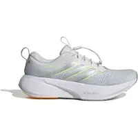 Adidas Sapatilha de corrida 'Supernova Rise 3' cinzento claro / verde néon / prata
