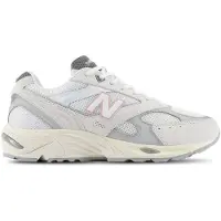 New Balance unisex. U880RV1_LI Sapatilhas de pele 880R cinzentas (45.5), Plano, Serraje, Cordão, Casual, Cinza