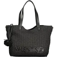 Valentino para mulher. VBS7GG01PAG Saco de compras preto (OSFA), Casual, Poliuretano