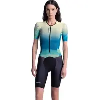 Santini Trisuit De Manga Curta Viper Block
