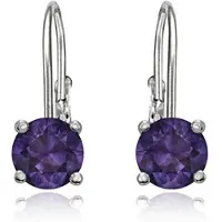 JVD delicato silver Orecchini con purple zircons SVLE0620XH2F100