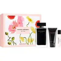 Narciso Rodriguez for Her EDT coffret 100 ml, loção corporal 50 ml e miniatura EDT 10 ml 100ml