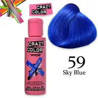 Crazy Color semi-permanente 100 ml azul celeste