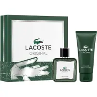 Lacoste Set : Original, Eau De Parfum, per uomo, 60 ml + Original, Detergente, Rinfrescante, Gel doccia, 100 ml