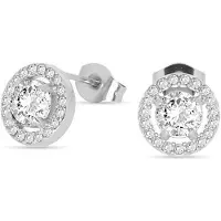 Liu Jo Timeless steel Orecchini with zircons Essential LJ2262