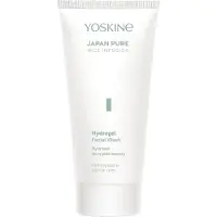 Yoskine Japan Pure , Infuso di Riso, Gel Esfoliante, Detergente, Viso, 150 ml