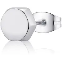 S`Agapõ Single steel stud Orecchino Snap SNP21