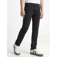 Jack & jones Junior Calças de ganga 'JJChris' preto denim