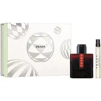Prada Conjunto de presente Luna Rossa Ocean para homens perfume recarregável 50 ml + perfume 10 ml