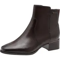 Tamaris Botas pelo tornozelo castanho escuro