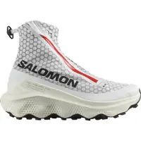 Salomon - Sapatilhas trail - S/Lab Ultra White / Fiery Red / Vanilla Ice para Unissexo - Uld - Tamanho 43 1/3 - Vermelho