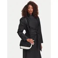 Tous para mulher. 2002358251 Bolsa de ombro M Audree Saffiano preto (OSFA), Casual, Tecido