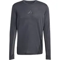 Adidas - Vestuário trail corrida - Xperior LS Tee M Carbon para Homem - Tamanho S - Preto