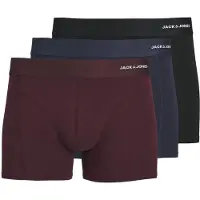 Jack & Jones Boxers navy / bordeaux / preto / branco